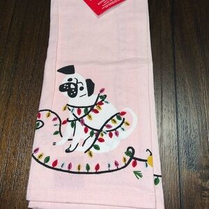 Dog Print Kitchen Towel